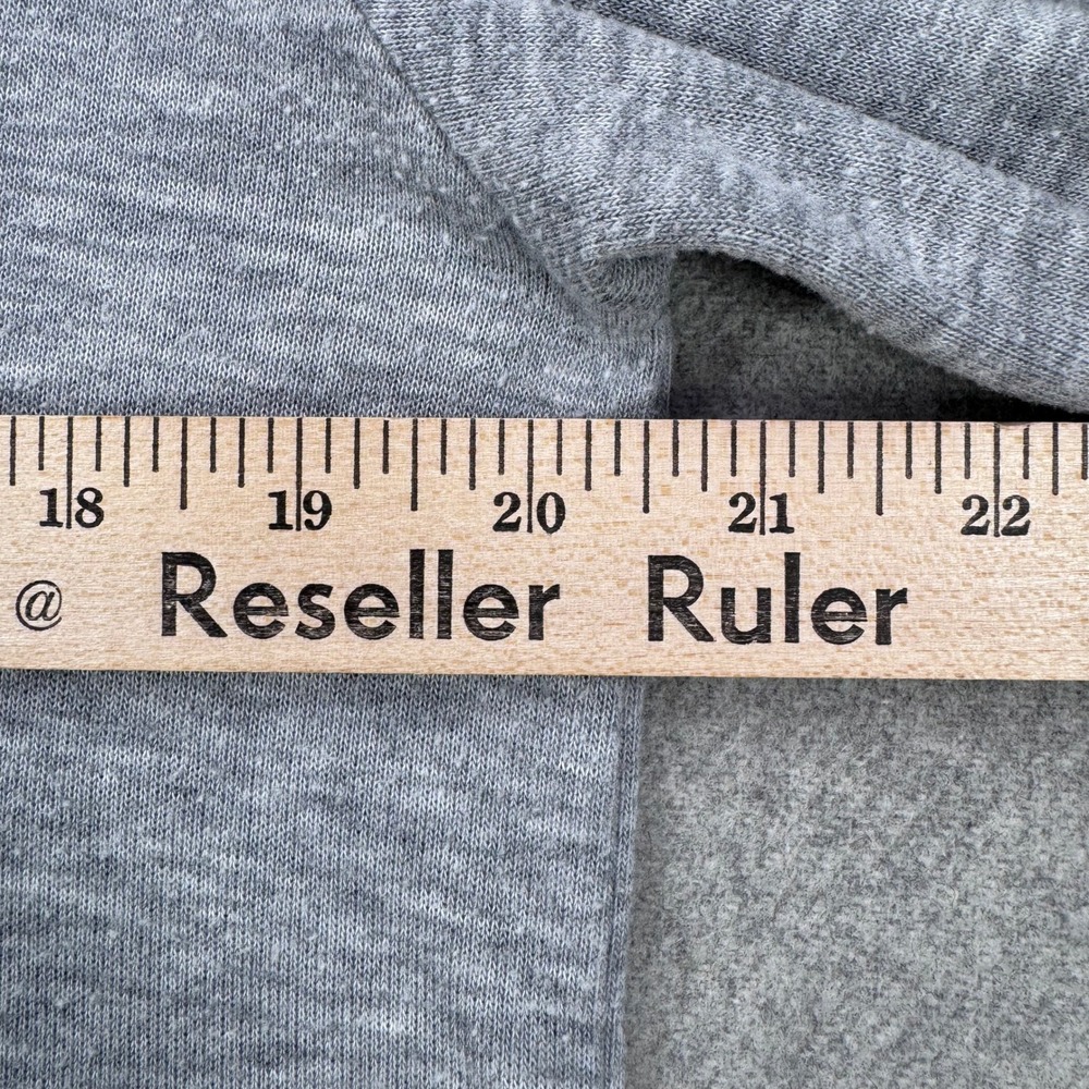 Alo Yoga Glimpse Sweatshirt Womens M Gray High Low Side Slit Pullover Athleisure - Picture 5 of 8